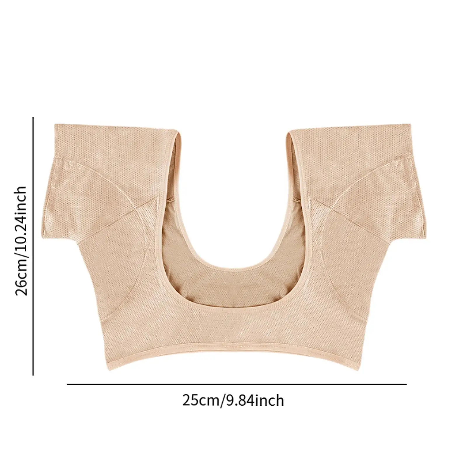 سترة عرق تحت الإبط للنساء، قميص مقاوم للعرق وممتص للعرق وقابل للغسل #6