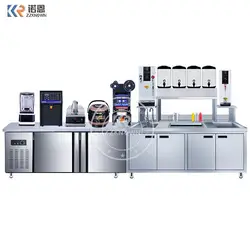 One-stop Solution Bubble Tea Equipment Full Set Milk Tea Machine For Dessert Shop Boba Tea Counter