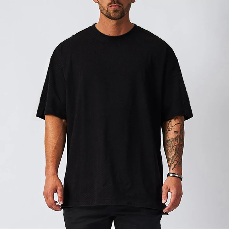 Wondrous Energetic Funny Printed Running T Shirt Mens Summer Oversized Half Sleeve T-Shirt Fitness Clothing Gym Tees Tops