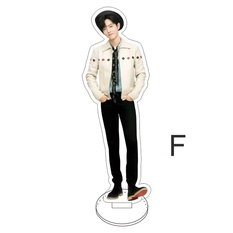 샤오잔의 아크릴 인간 모양 버스 정류장 표지판 데스크탑 장식, 스타 서포터를 위한 생일 선물