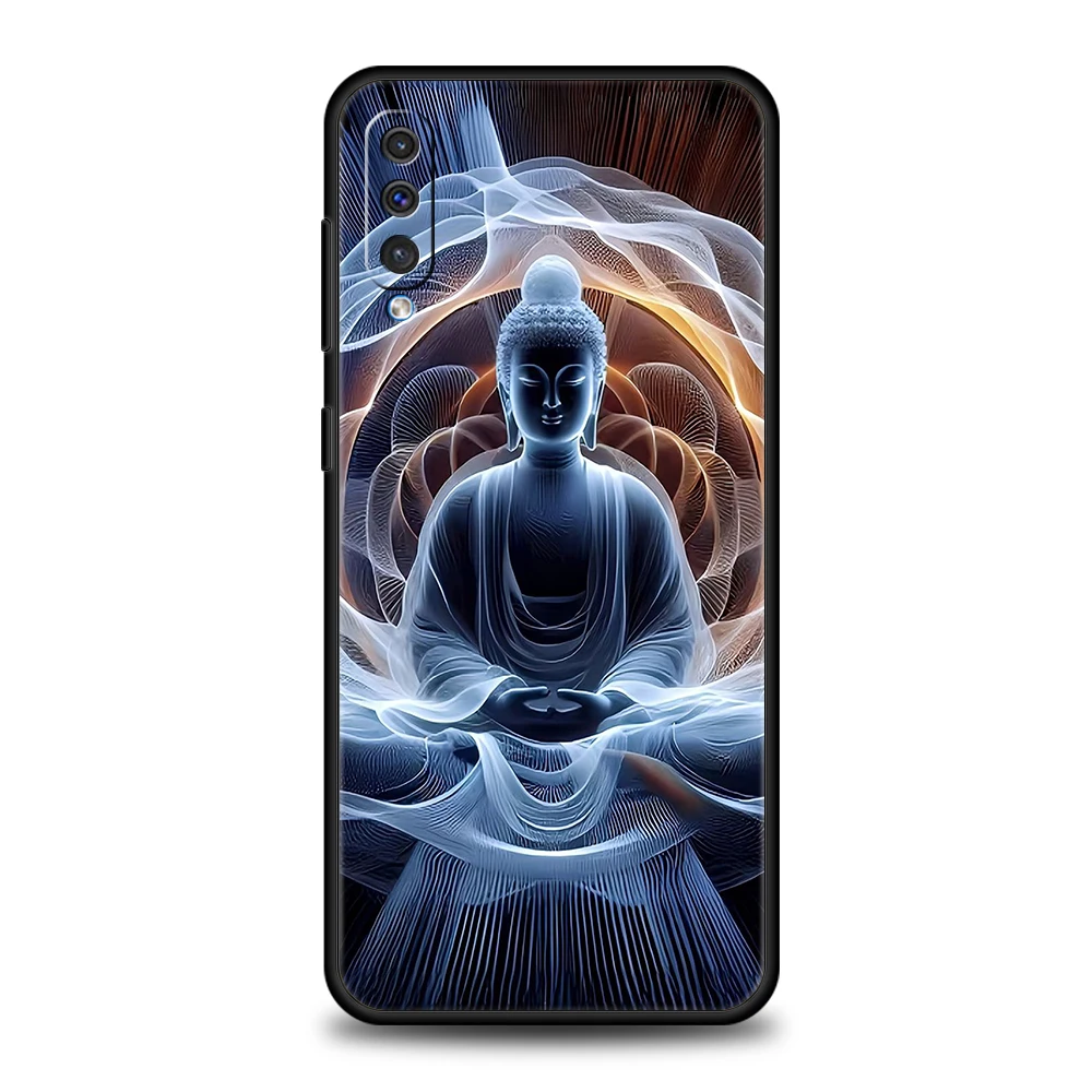 Shakyamuni Buddha Phone Case for Samsung Galaxy A24 A13 A53 A73 A33 A22 A12 A02 A03 A05 A70 A50 A10 A20 5G Silicone Cover Shell - Image 3