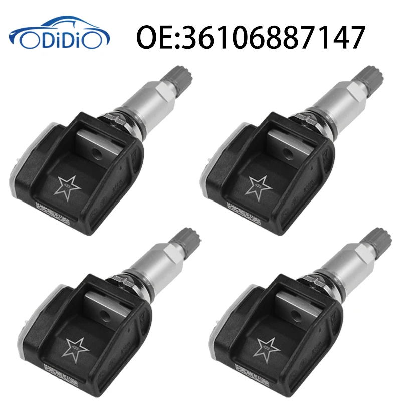 ODiDiO 433MHZ TPMS 36106887147 Tire Pressure Sensor for BMW F40 G20 G22 G30 G11 F12 G32 G15 G01 G05 6887147 6887140 36106876955