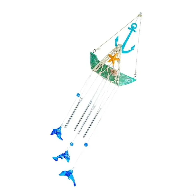 Marine-Themed Hanging Chimes for Entryway or Living Room Accent 55KF