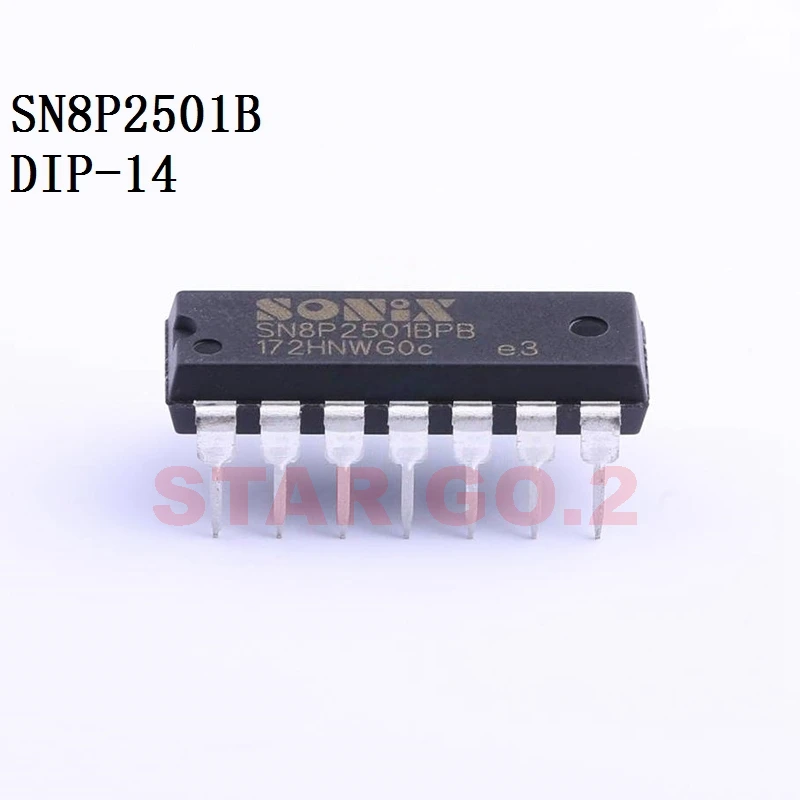 

5PCSx SN8P2501B DIP-14 Microcontroller