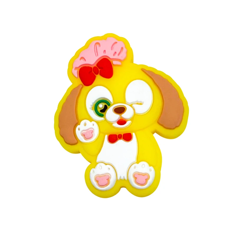5 قطعة طفل جديد سيليكون ديزني الدب الكرتون الخرز الطفل العناية بالفم الغذاء الصف DIY الحلمة قلادة ملحقات لعبة الطفل #5