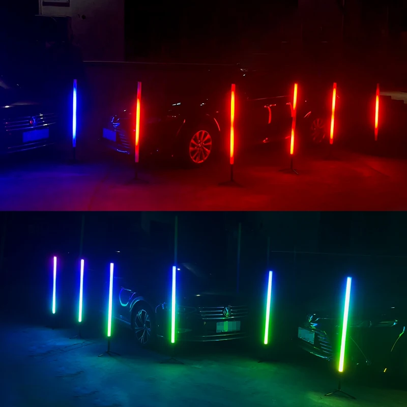 

Портативная светодиодная RGB-лампа на батарейках, беспроводное управление DMX/Wi-Fi для мероприятий в помещении и на улице