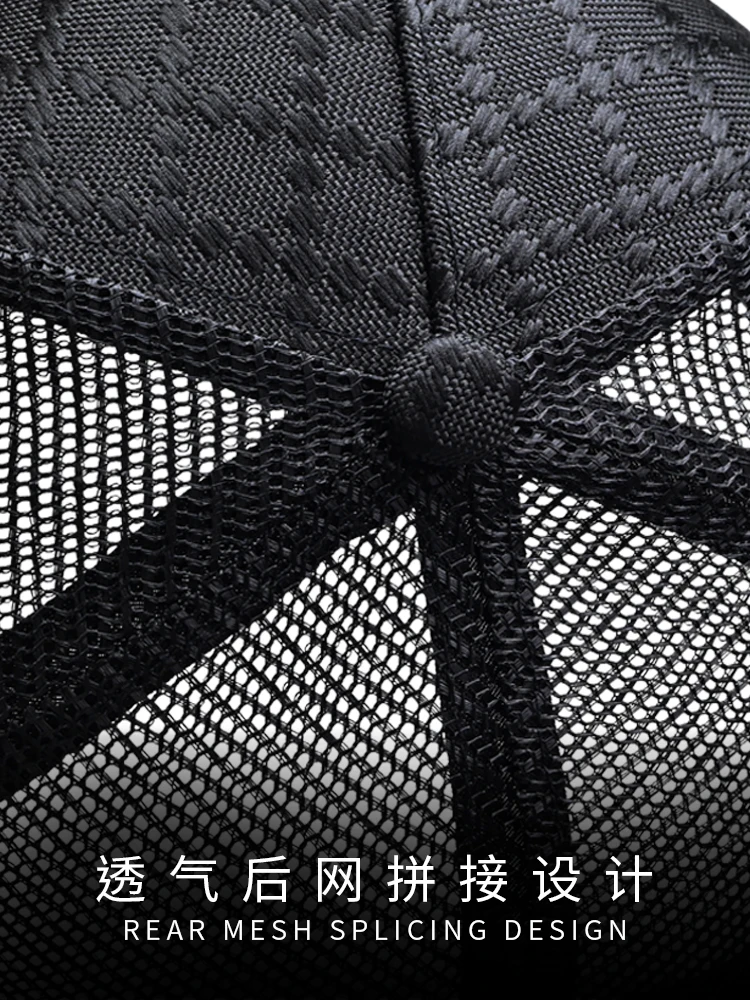 1 шт., высокий цилиндр, мужская летняя дышащая шляпа от солнца, мужская шляпа от солнца, женская шляпа от солнца, шляпа с утиным языком, шляпа водителя грузовика