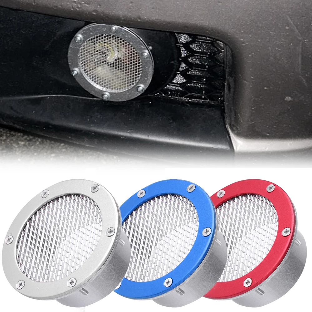 3“ Universal Auto Accessories Aluminum Alloy Air intake Cover Automobile Intake Pipe Grille Vent Inlet Tuyere Air Intake