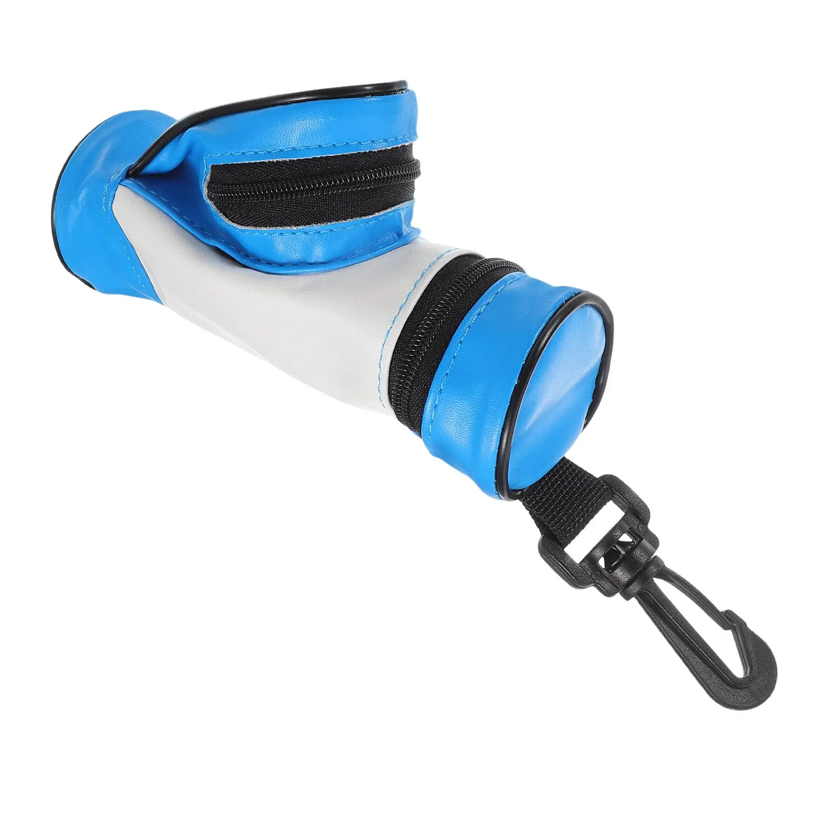

Golf Bag Ball Cleaning Accessory Holder Pu Waist Pouch Club Storage Carrier Carrying