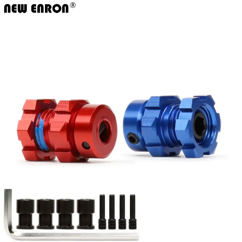 NEW ENRON Alloy #5353X 17mm Widen Wheel Hubs Hex Adaptar for RC Car Traxxas 1/10 T-MAXX E-REVO 3.3 53097 Slayer Pro 4x4 Summit