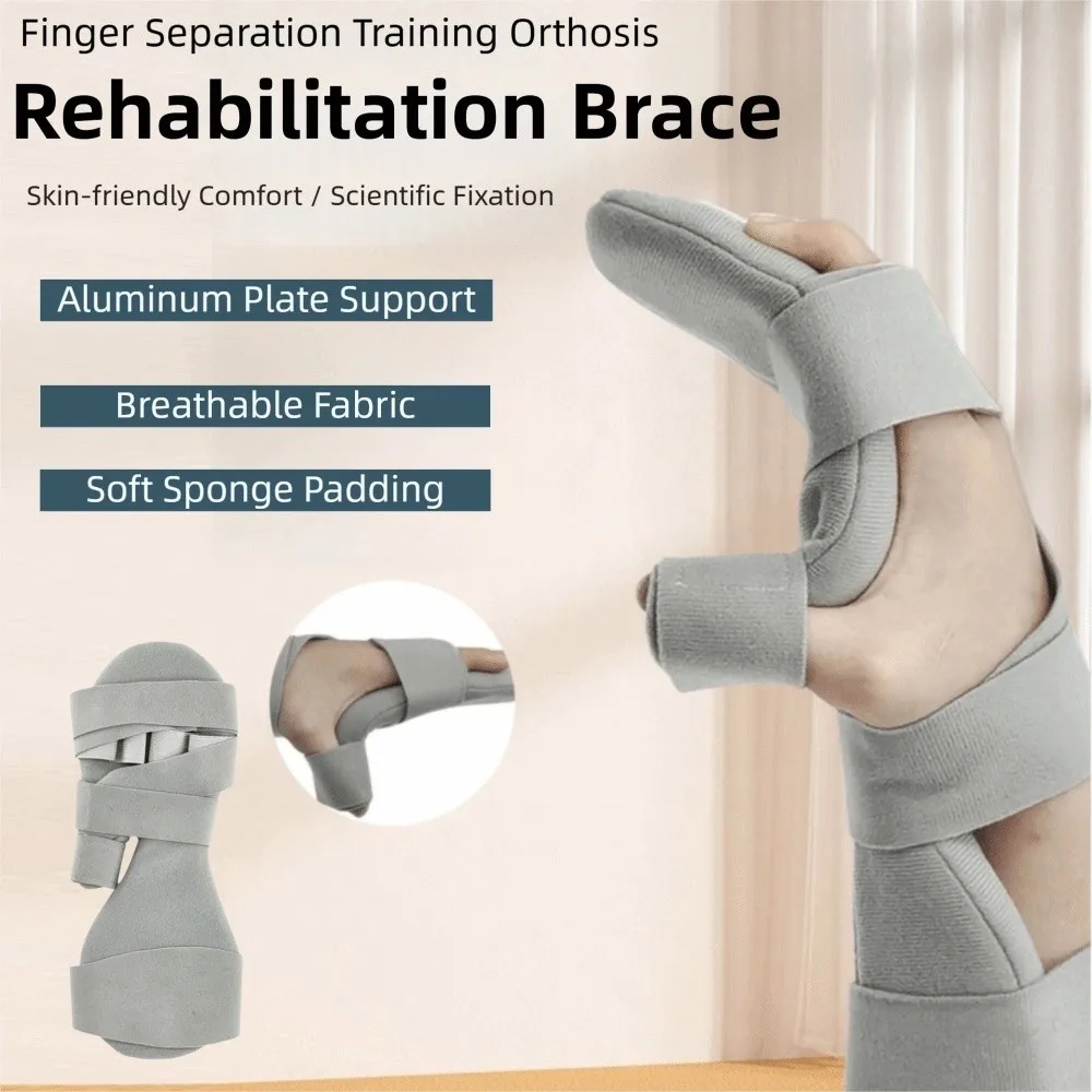 Breathable Hand Brace Support Multi-Level Adjustment Comfortable Fit Hand Fixed Splint Wrist Rest Thumb Support Wrist Brace