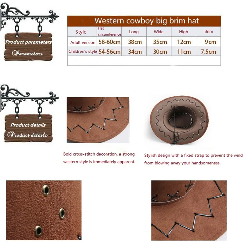 Bruid Cowboyhoed Chapeau Cowgirl Hoed Cowboy Accessoires Cowboyhoed Vrouw NZM02