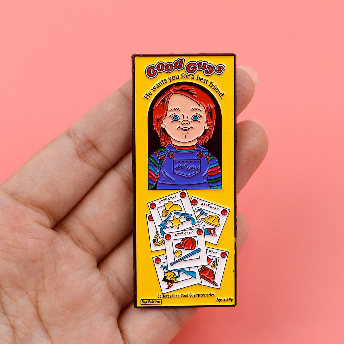 Horror Bride Enamel Pin Brooches for Women Men Lapel Pins Badges on Backpack Clothes Accessories Movie Jewelry Halloween Gifts