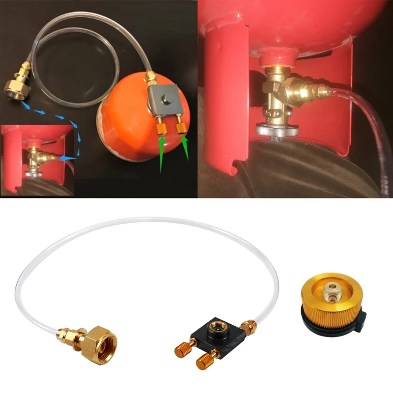 

Gas Stove Gas Refilled Convert Propanes Adapter Valves Gas Stove Tube Gas Stove Adapter Propanes Tube