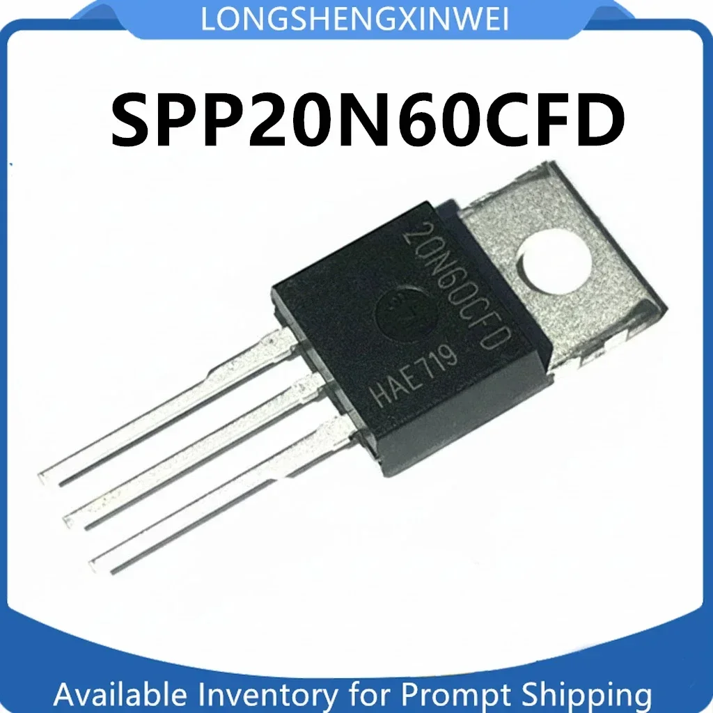 1PCSS SPP20N60CFD 20N60CFD TO-220 20A/600V N-channel MOSFET Field Effect Transistor New Original in Stock