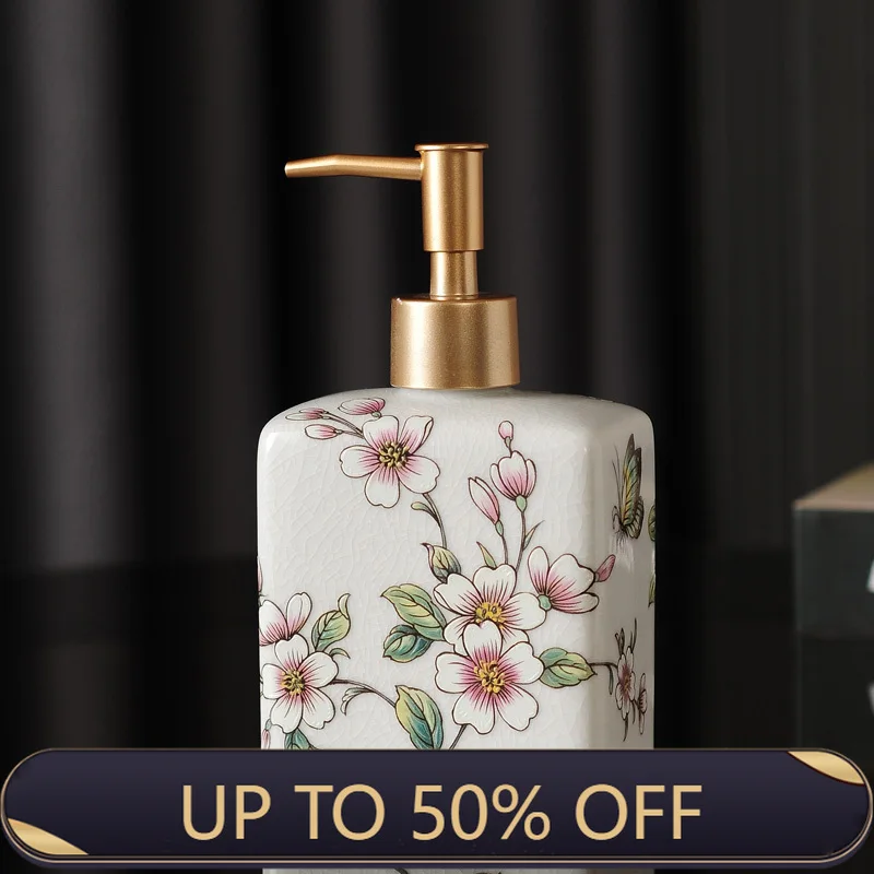 american-style-fresh-wind-ceramic-lotion-sub-bottled-hotel-beauty-salon-hand-lotion-bottle-hand-cream-bottle-press-bottle
