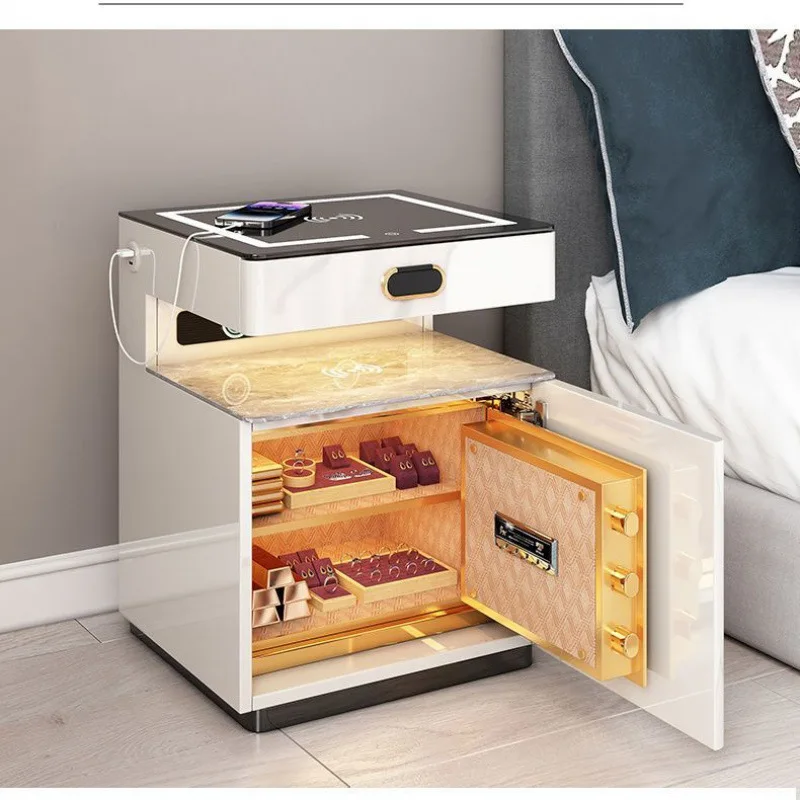 integrated invisible multi function, fingerprint unlocking, bedroom safe with lock