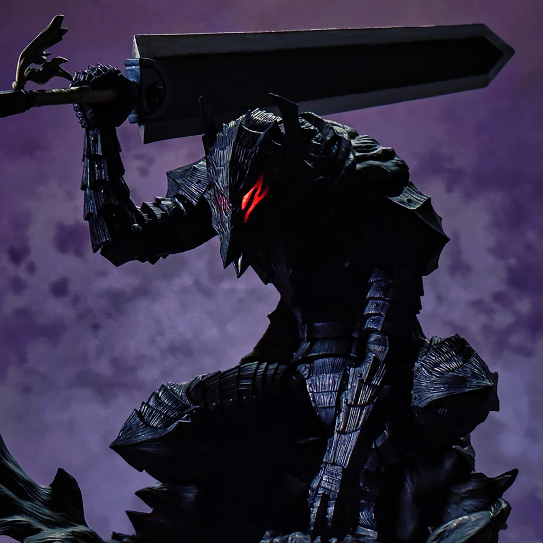 Berserk Guts Pop Up Parade Berserker Armor L Max Berserk Anime Figures PVC Action Figure Toy Game Collectible Model Doll