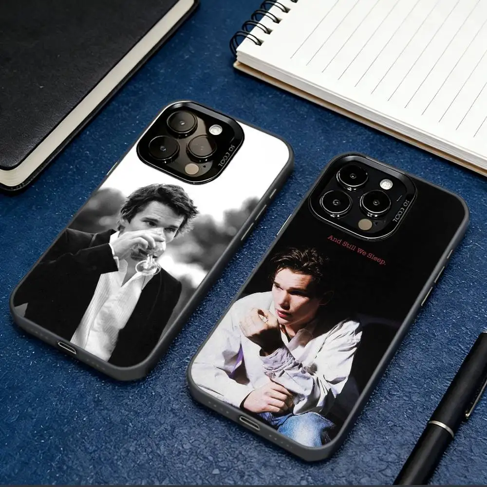 

E-Ethan H-Hawke Phone Case For iPhone 17,16,15,14,13,12,11 Plus,Pro Max,XS,Colorful Silver Black Cover