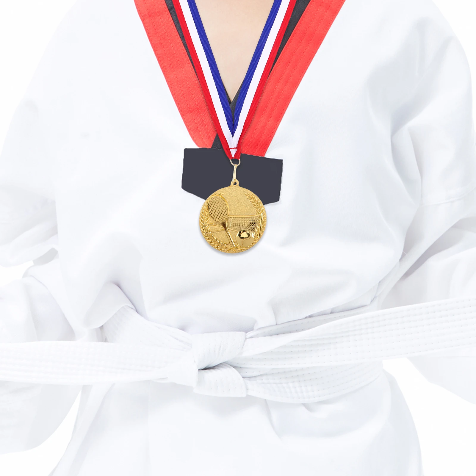 

Tennis Medals for Kids Metal Awards Student Competitions Bulk Championship Kindergarten Graduation Birthday Durable Hanging