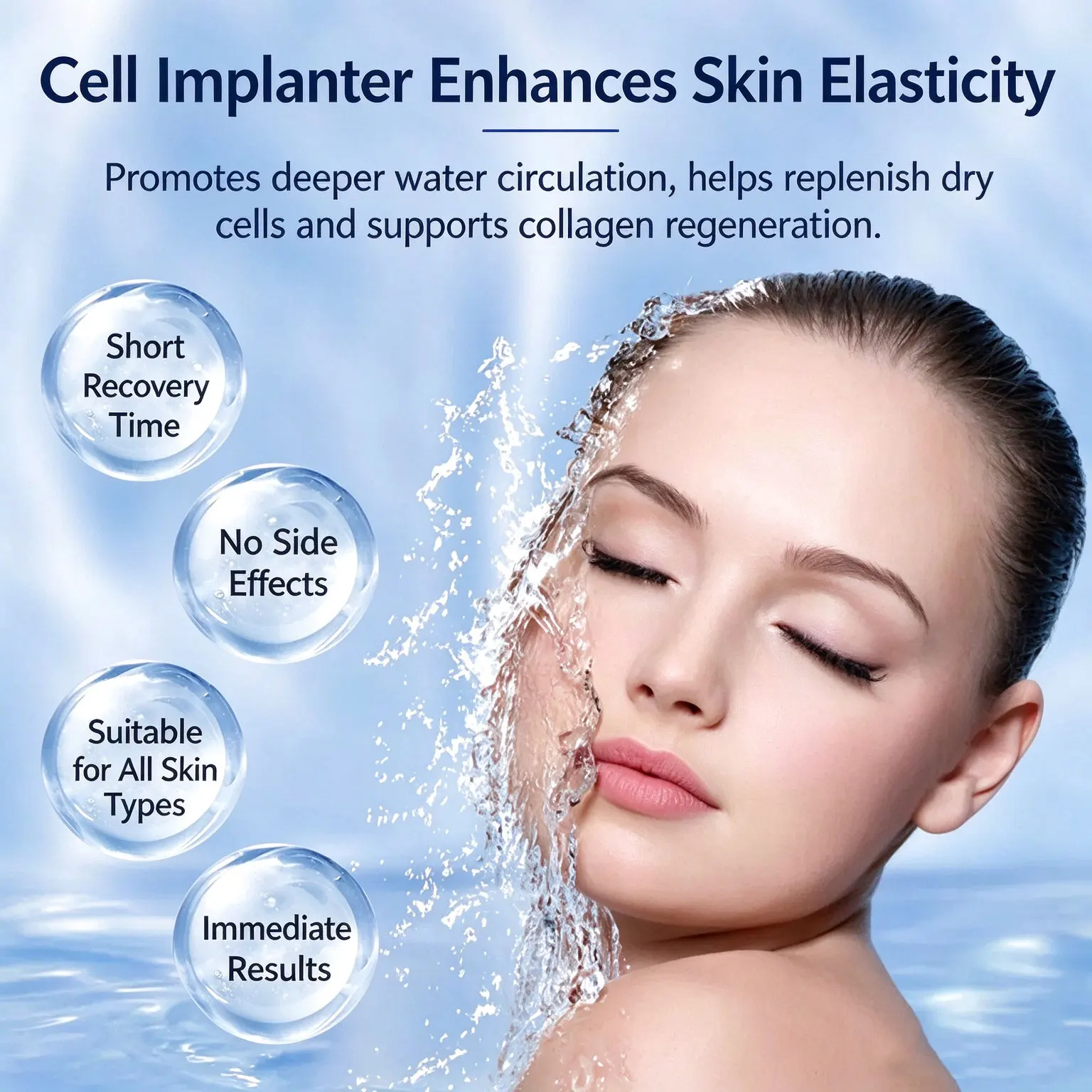 The Fifth Generation Desktop Cell Implantation Instrument Is Specifically Designed For Beauty Salons To Repair Facial Skin