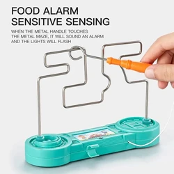 Kids Electric Shock Maze Toy Children Puzzle Interactive Game Focus Training Artifact Creative Birthday Gift for Boys Girls,