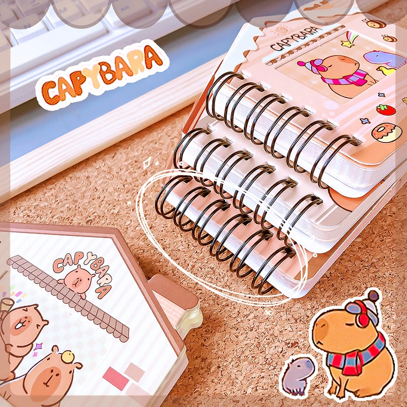 Portátil Kawaii Mini Notebook para Crianças, Papelaria Kawaii, Material de Escritório, Jornal Bonito, Diário, Escola, Cadernos para Notas