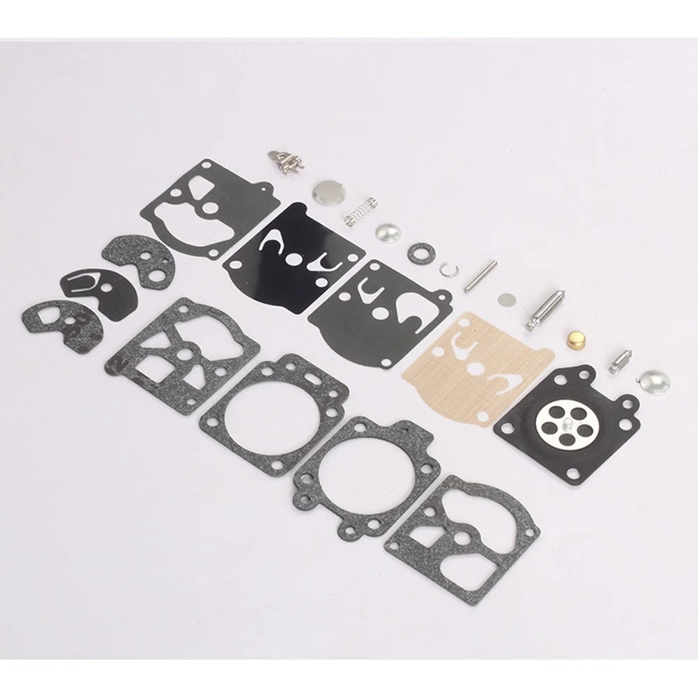 24pc Diaphragm and Gasket Set for FOR K10 WAT Carburetor Designed for Chainsaw Lawn Mower Small Engine Servicing