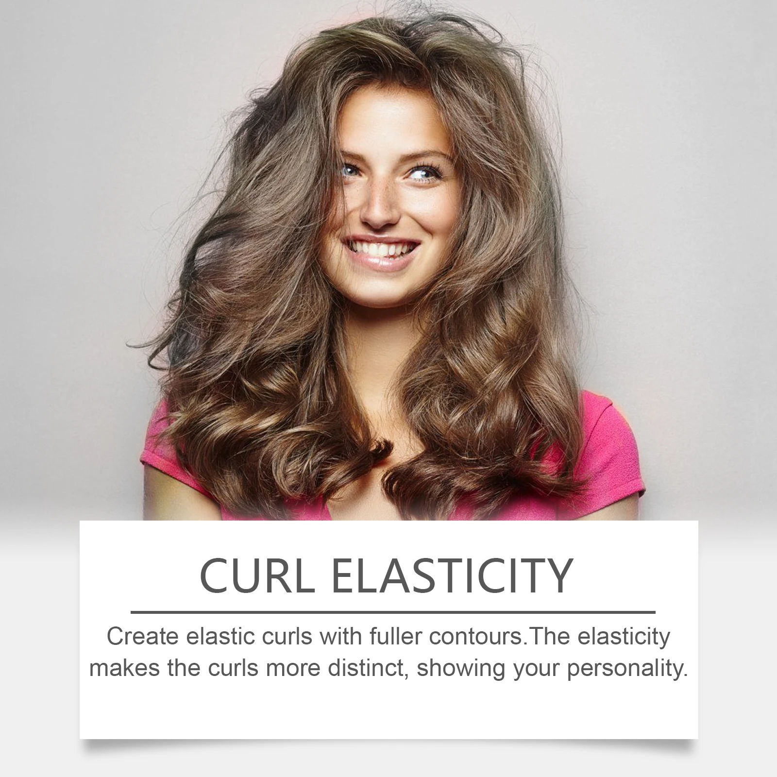 Hair Cream for Curly Hair Smoothing Air Dry Cream Keep Hair Fluffy Increase Elasticity Lasting Shaping Reduce Frizzy Hair Care