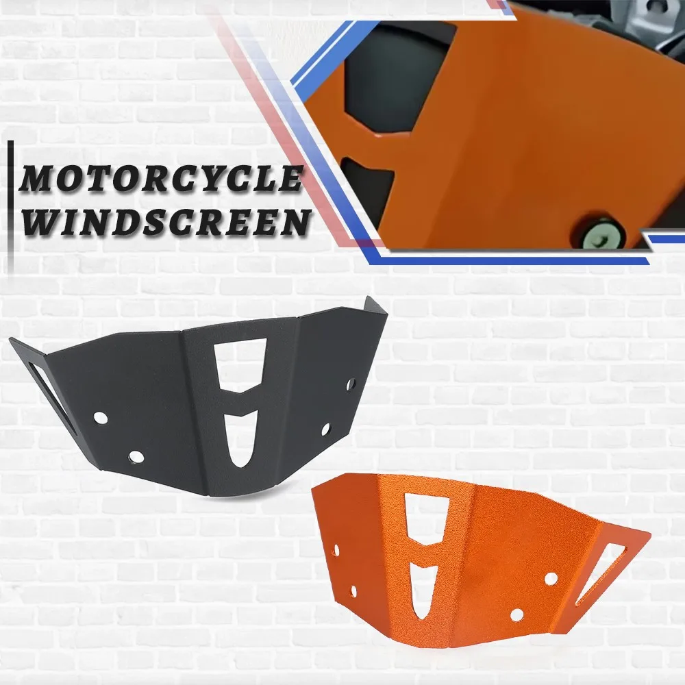

Motorcycle For Duke 125 200 390 DUKE 2013-2020 2021 2022 CNC Aluminum Windshield Front Air Reflector Motorbike Accessories