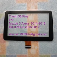 Radio con GPS para coche, reproductor de CD con pantalla táctil de cristal de 7 pulgadas y 36 Pines, TM070RDZ38, para Mazda 2 3 Demio Axela CX-3, 2014-2016, nuevo