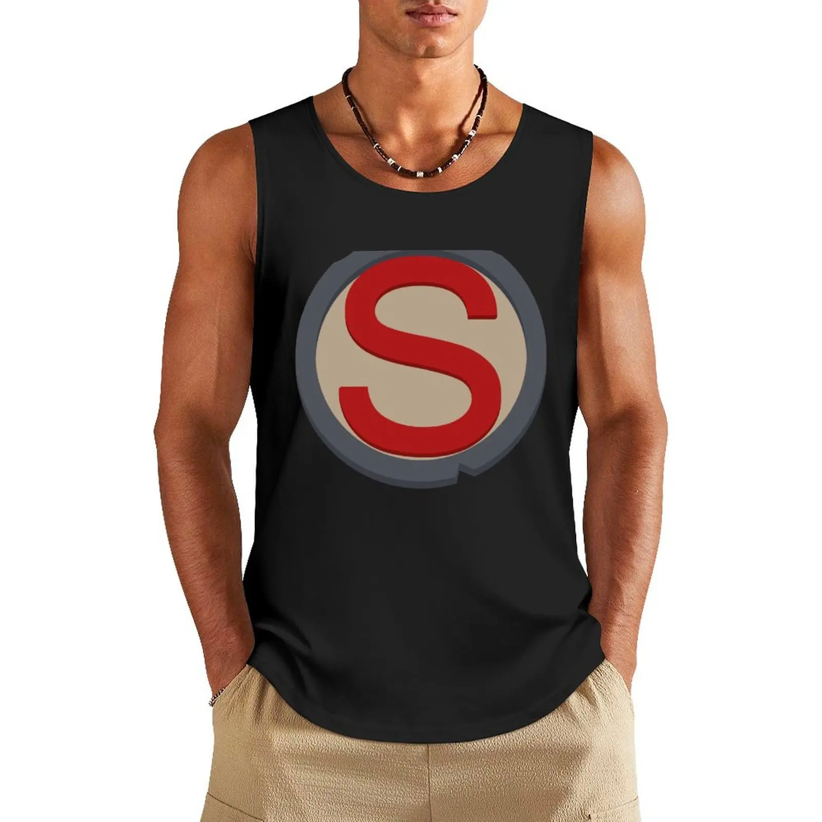 

The Iron Giant S Tank Top singlets for men cute tops Men's sleeveless t-shirt running shirt underwear