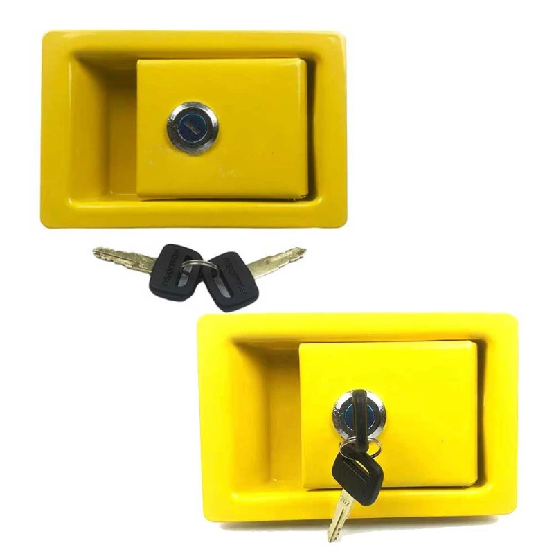 

Excavator Hydraulic Pump Side Door Lock For Komatsu Pc130 200 220-7-6-8 Side Door Lock Lock Cylinder Accessories Excavator Parts