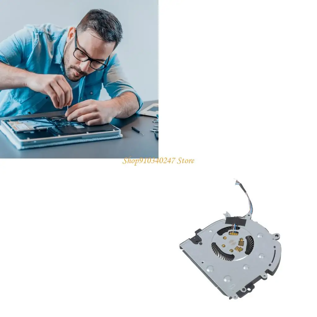 

Q22A Replacement Laptop CPU Cooling Fan Laptop Notebook Graphics Card Radiator