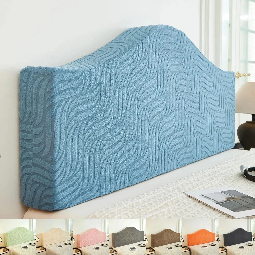 

120/150/180/200/220cm Full-inclusive Bedhead Cover Solid Color Bedside Backrest Protection Headboard Dust Cover Bedroom Decor