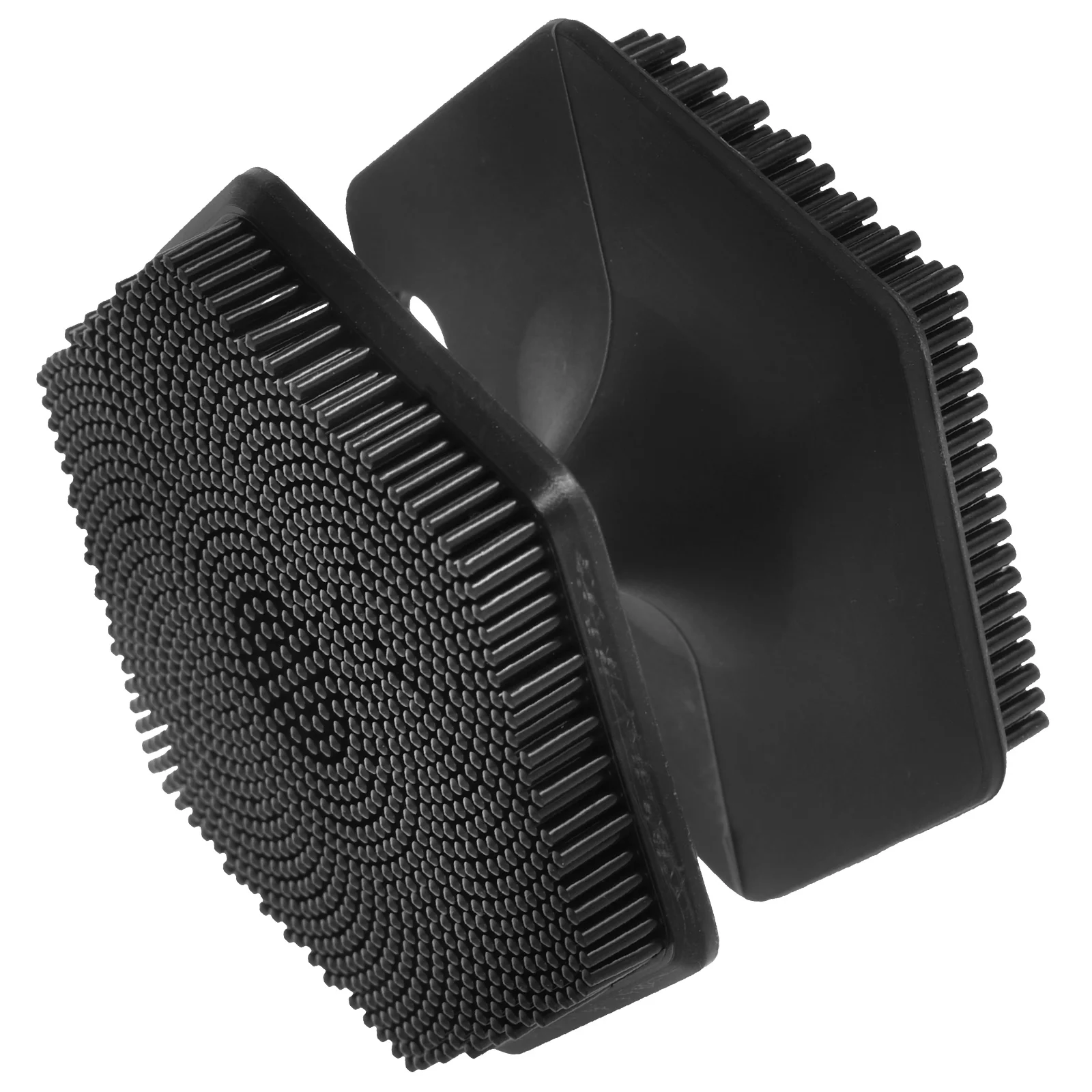 Silicone Facial Cleansing Brushes Face Washer Brush Soft Bristles Exfoliating Scrubber Blackhead Removal Double Sided Design