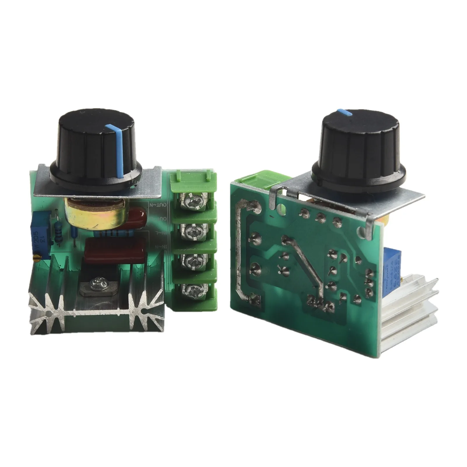 Dual Pack of Professional Grade SCR Controllers Manage Your Electric Equipment\'s Power with Ease at Home Levels