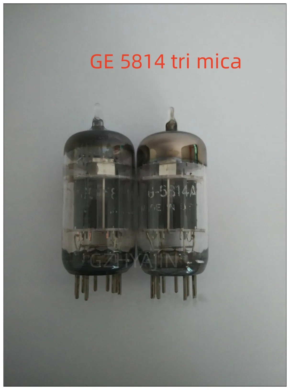 

The new GE American 5814A electronic tube replaces 12AU7 5963 6211 6189 ECC82 three mica.