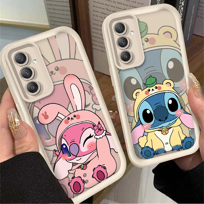 لطيف لعوب غرزة قضية الهاتف لسامسونج غالاكسي A54 A05 A05S A34 A24 A14 A53 A33 A23 A13 A52 A52S A32 A22 A12 A71 A51 A31 A50