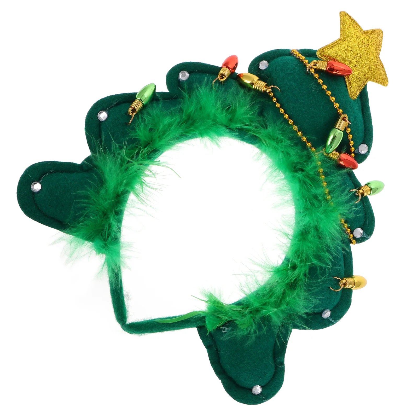 Weihnachten Stirnband Frauen Weihnachten Baum Dekor Party Haarband Zubehör für Santa Claus Dekoration Mädchen Cosplay mit Glocke