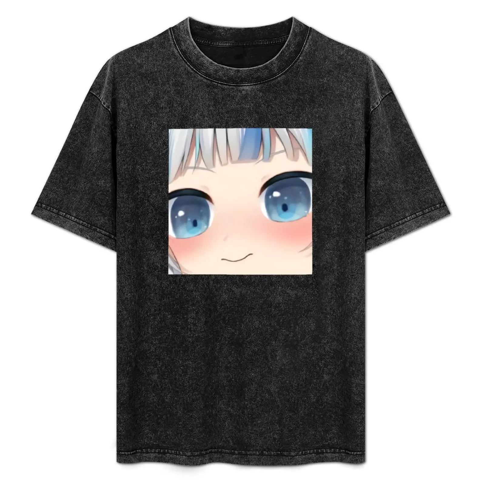 

Gawr Gura Big Eyes emote - Hololive #hololiveEnglish #holoMyth T-Shirt Plus Size Lightweight Top
