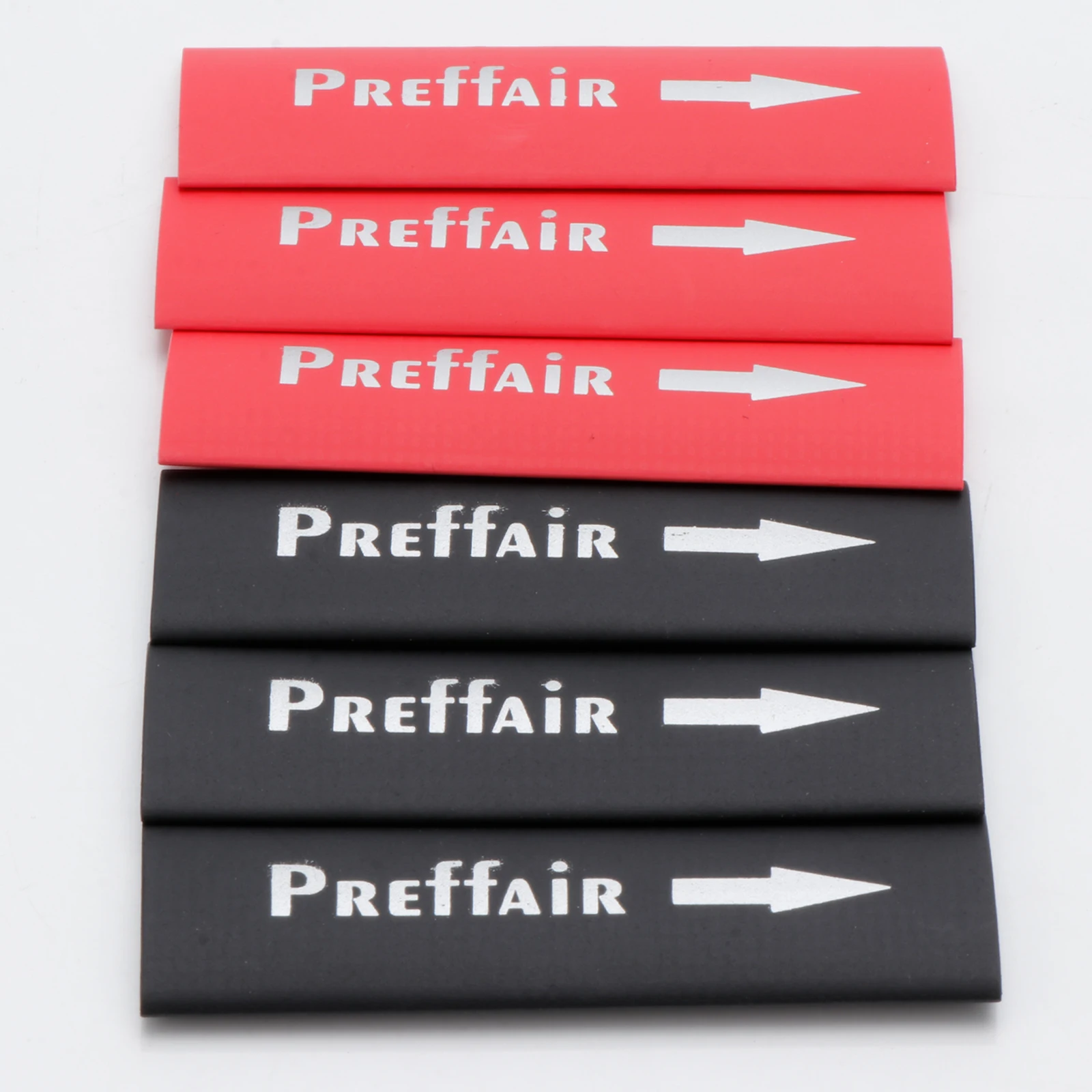 Preffair 8 Buah Set Tabung Penyusut Panas 5-10Mm-Sleeving Terisolasi Profesional untuk Kabel Interkoneksi Audio HiFi DIY