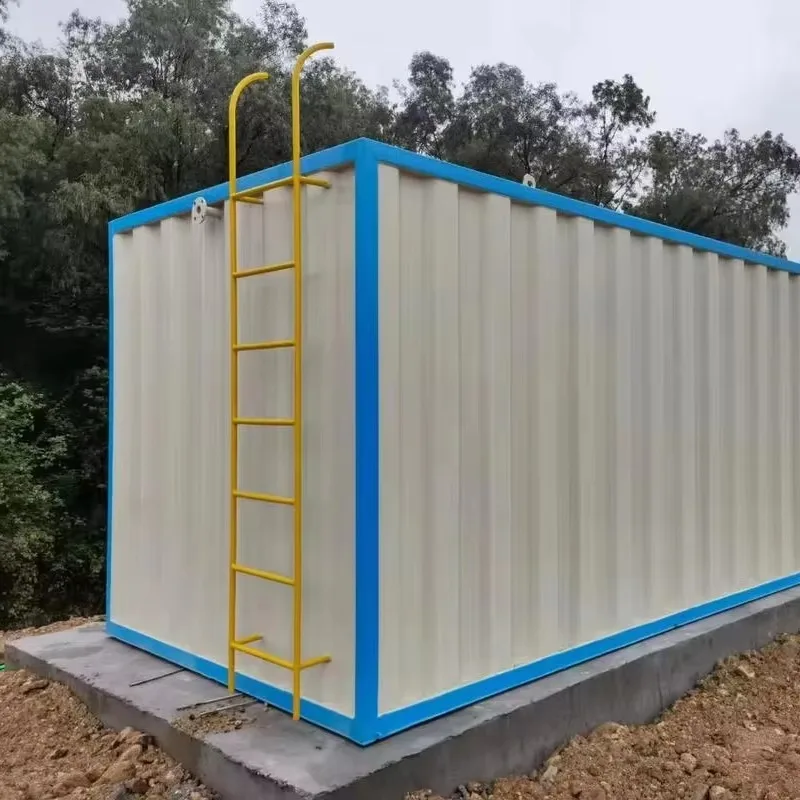 Customized MBBR MBR Packaged Waste Water Treatment Plant Containerized Sewage Treatment Equipment Compact Sewage Treatment Plant