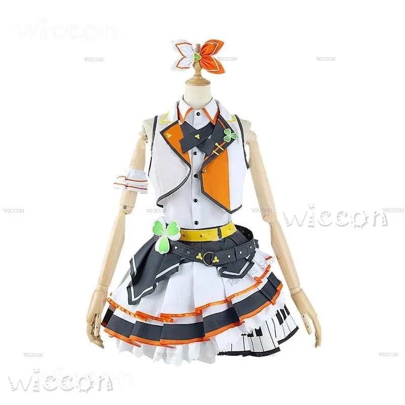 مشروع Sekai Kiritani Haruka Hanasato Minori Momoi Airi Hinomori Shizuku أزياء المسرح الملونة MORE JUMP x;3,d'6.r;8'w