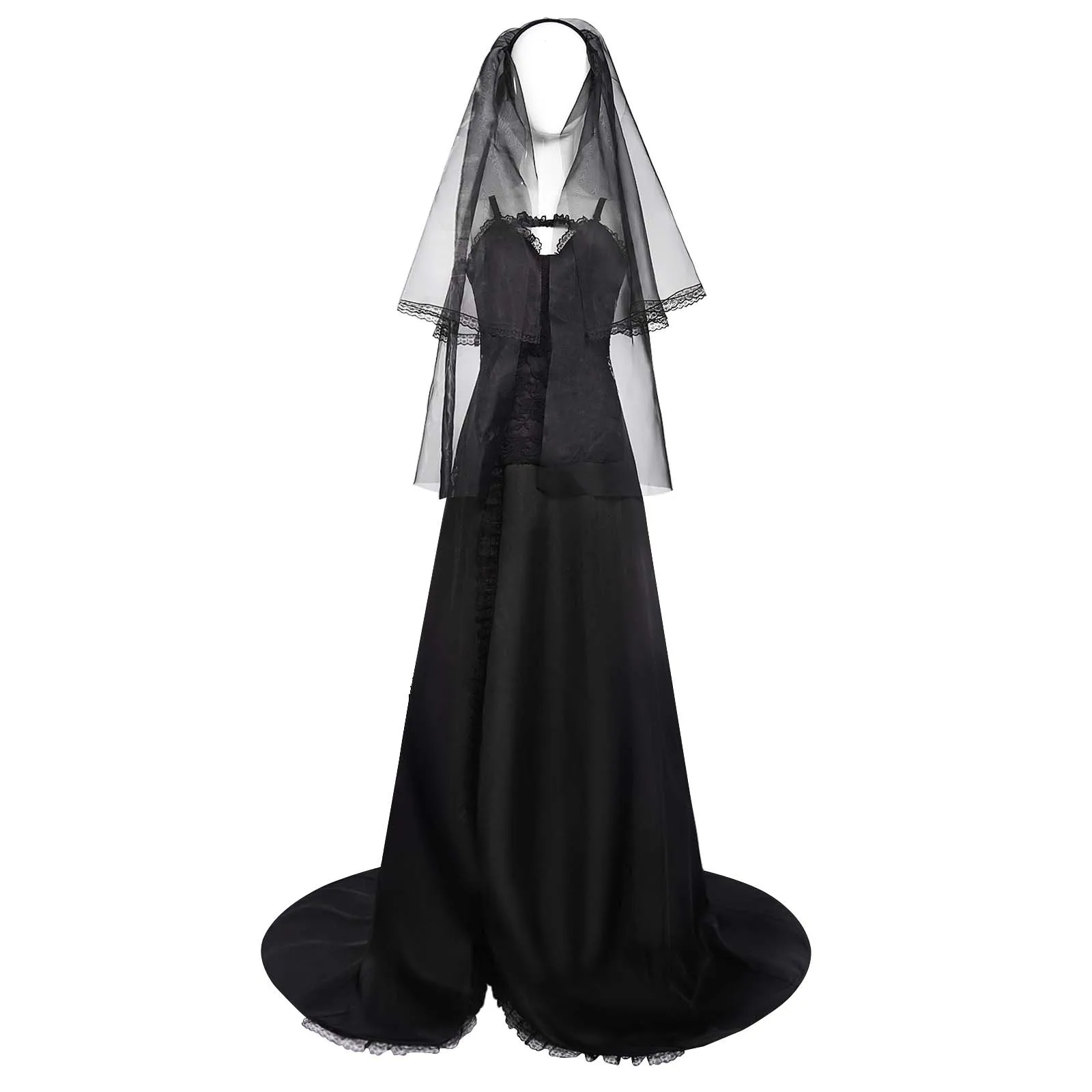 Halloween Infernal Master Hades Bride Red Wedding Dress Cosplay Outfits Clothes Costumes