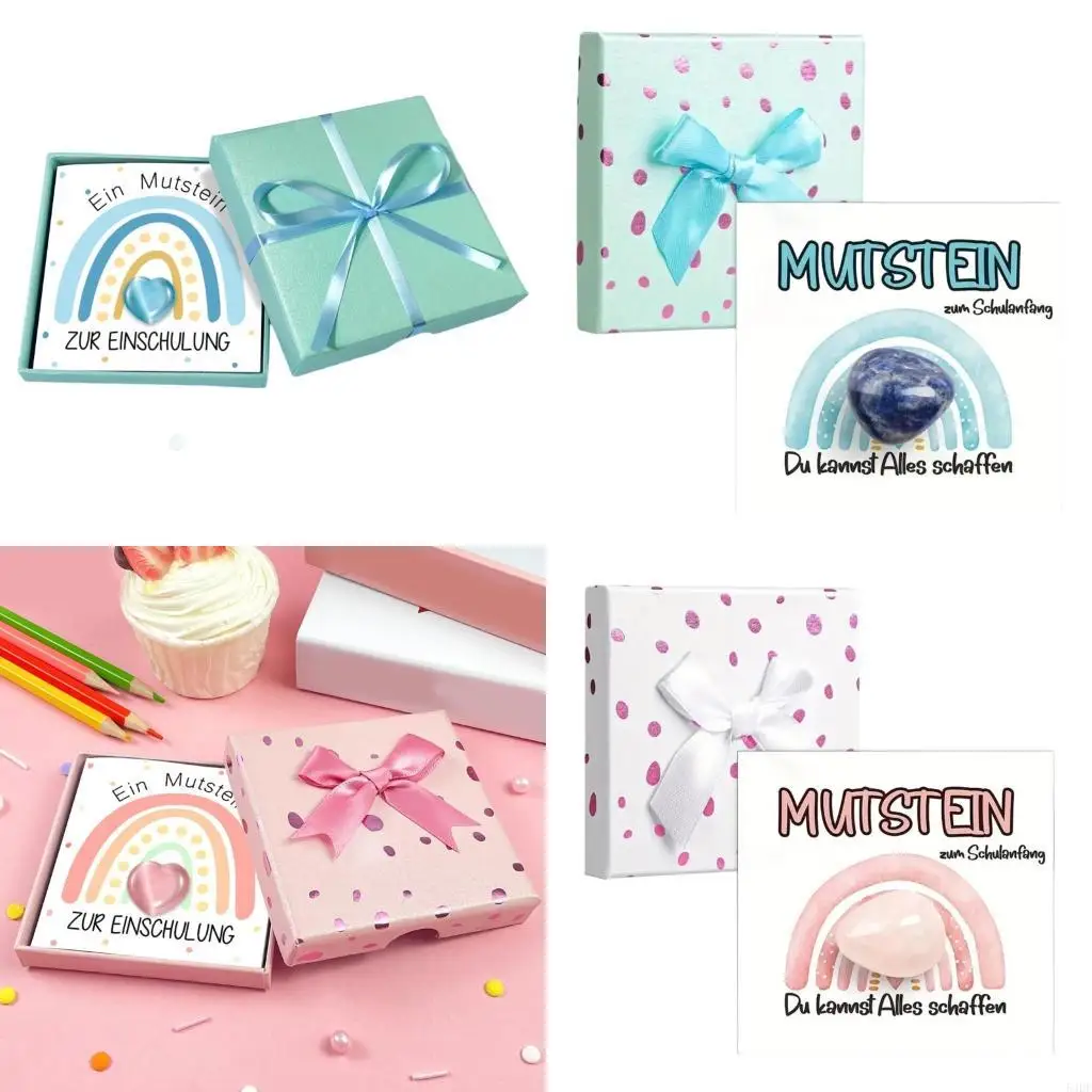 

54DF Kids Educational Lucky Stone Art Craft с карточкой творческой рукой на мероприятии драгоценные камни для обучения в классе