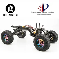 RhinoRC YUE LCG Sporty Crawler Chassis Full Kit 1/10 Scale RC Rock Crawler Frame Capra Axles & Drive Shaft Gearbox