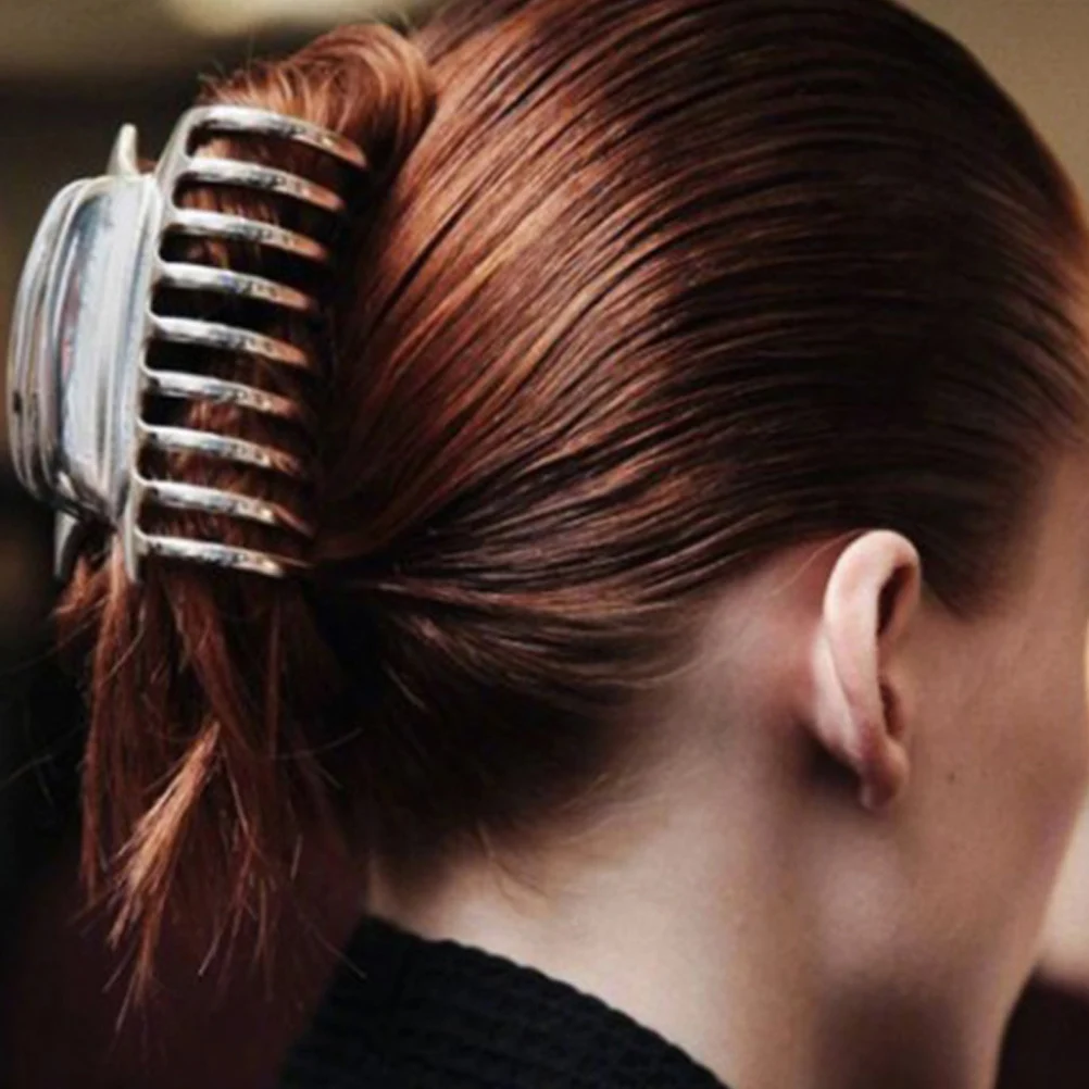 

Claw Clips Strong Hold Stylish Women Girls Accessories Bathing Headdress Non-Slip Teeth Design for Thick Thin for Women