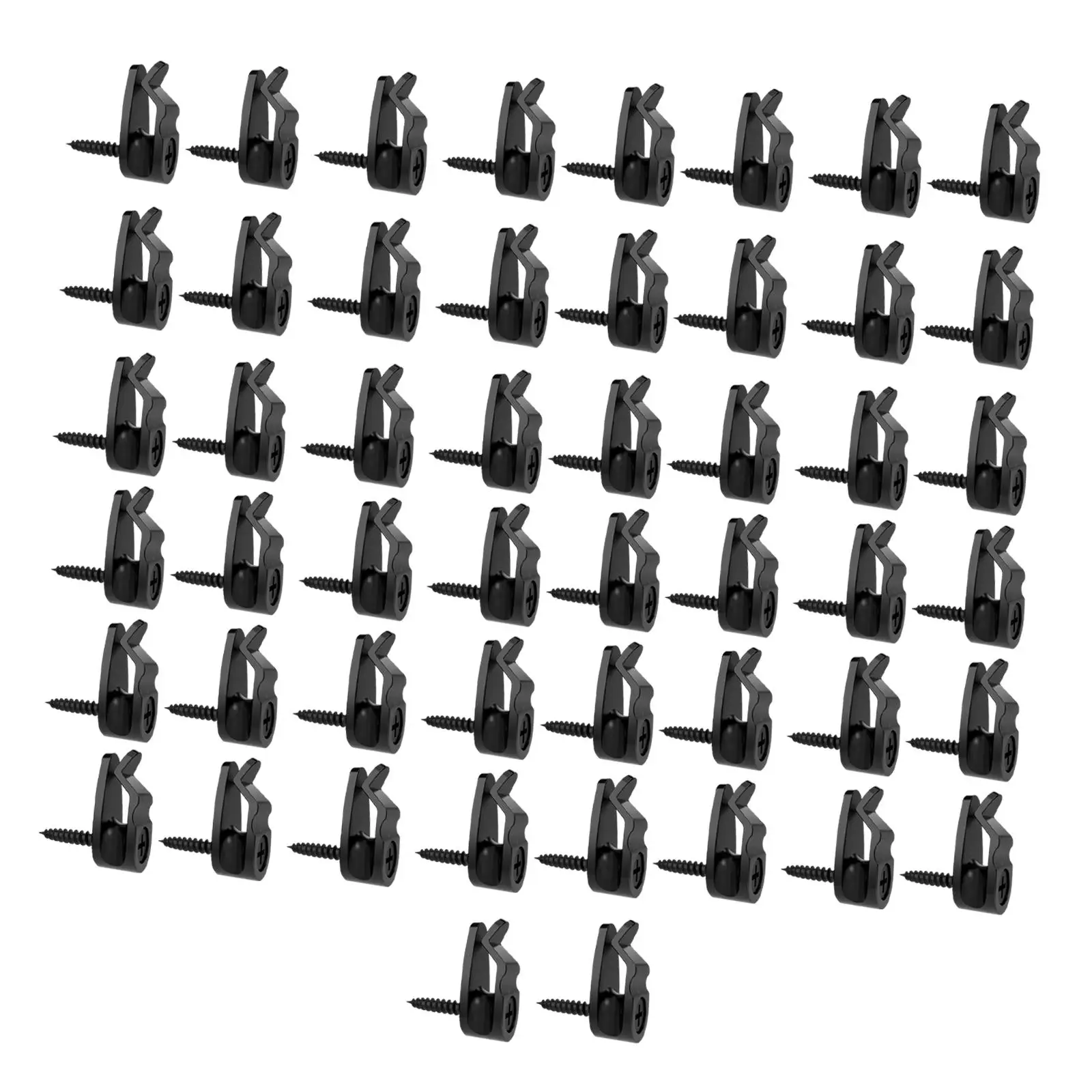 50x String Light Hanger Hooks Screw in Light Hooks for Wire Wind Chimes