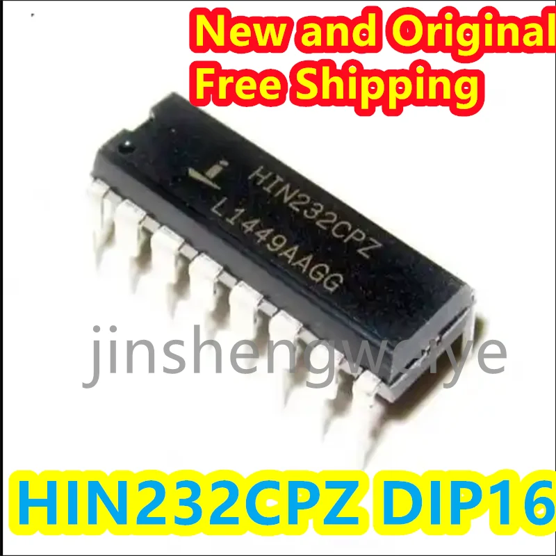 

1~50PCS HIN232CP H1N232CP HIN232CPZ DIP-16 Transmitter Receiver IC Chip New